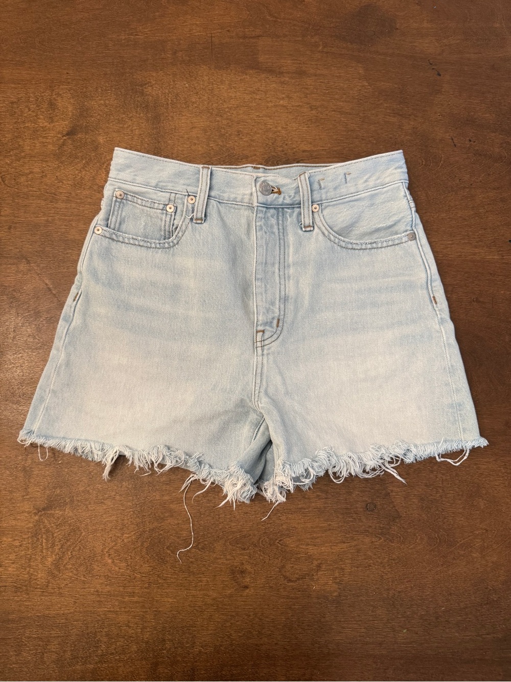 Madewell The Mom Jean Short